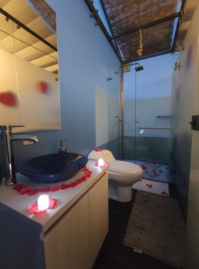 Glamping Cristal Hotell Guatavita Exteriör bild